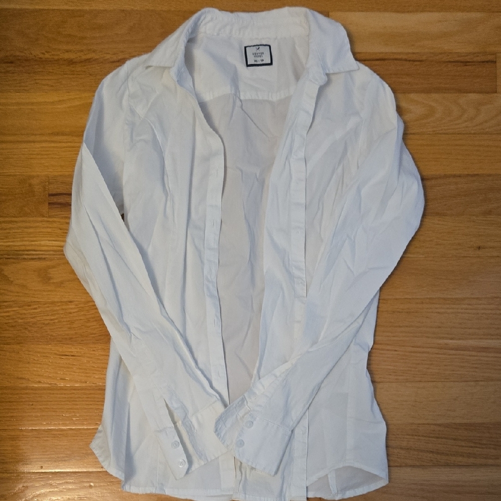 Denver Hayes Button Down White Shirt